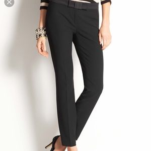NEW Ann Taylor Black Bow Dress Pants